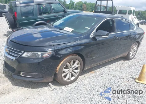 2017 Chevrolet Impala 1Lt из США, поврежденный, VIN 2G1105SA2H9163489